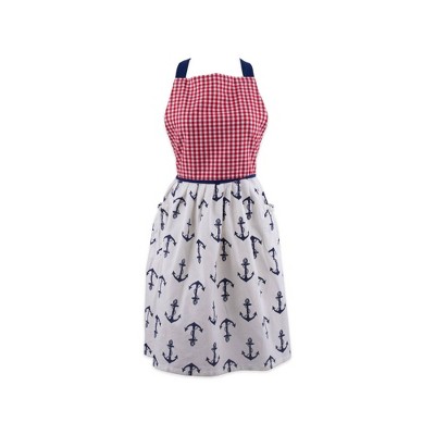 Cotton Anchors Away Apron - Design Imports