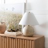 Medium Faux Wood Table Lamp Brown - Threshold™ designed with Studio McGee - image 2 of 4