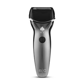 StyleCraft ACE Electric Rechargeable Wet & Dry Men's Shaver with Integrated Precision Pop-Up Trimmer
