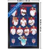 Trends International US Soccer - USMNT Starting XI 2025 Framed Wall Poster Prints - 3 of 4