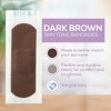 Tru-Colour Dark Brown Fabric Adhesive Bandage Sterile Assorted Sizes 100 per Pack - image 4 of 4