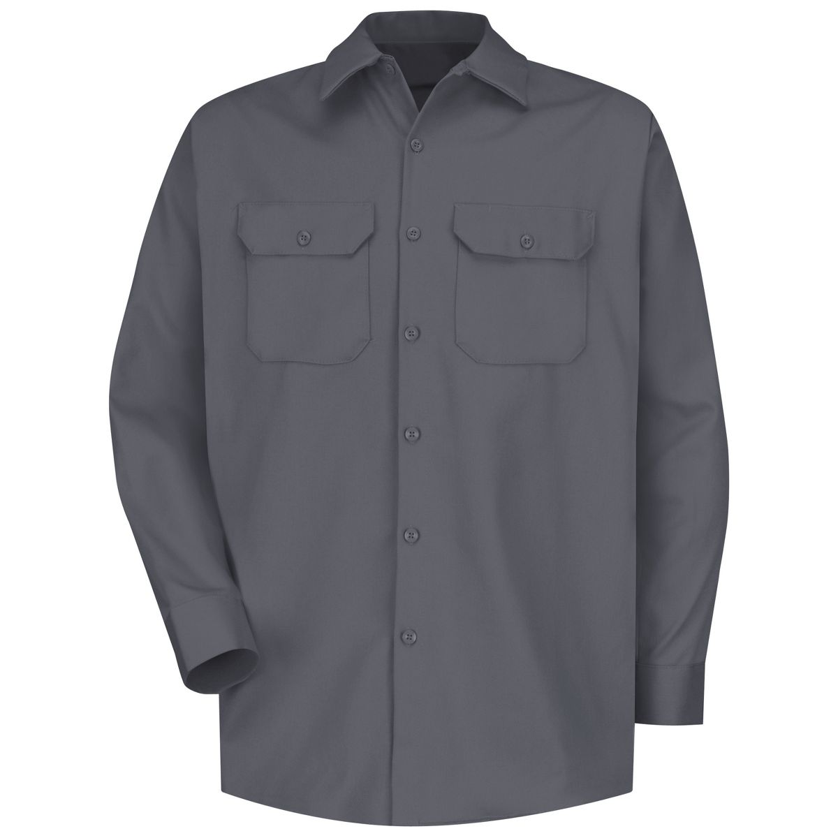 Red Kap Men's Long Sleeve Deluxe Heavyweight Cotton Shirt