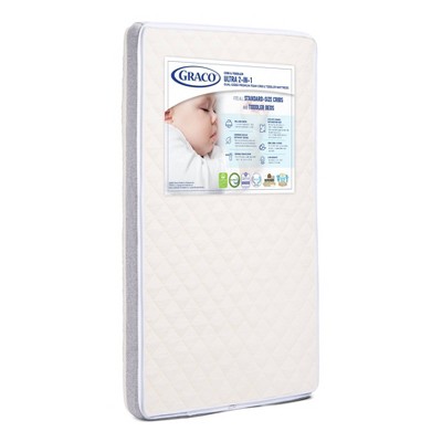 Graco Ultra 2 in 1 Premium Foam Dual sided Crib Toddler Mattress