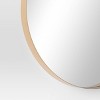 30" Flush Mount Round Decorative Wall Mirror - Threshold™ - 4 of 4