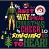 Men's Elf Christmas Cheer Loud Singing Pull Over Hoodie - 2 of 4