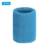 Unique Bargains Sweat Absorbent Elastic Tennis Badminton Basketball Wrist Sweatbands 8 Pcs - 3 of 4