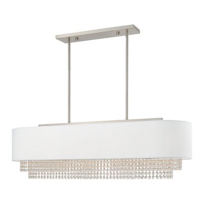 Livex Lighting Carlisle 5 - Light Chandelier in  Brushed Nickel