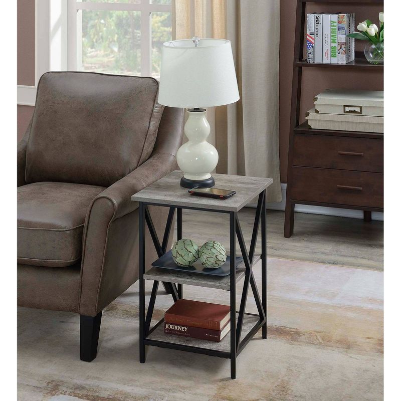 Tucson End Table with Shelves - Breighton Home, 4 of 8