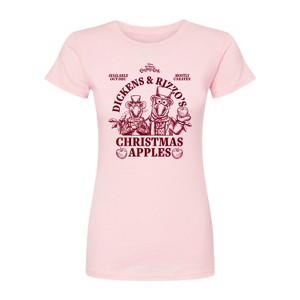 Women's - The Muppets - Dickens Rizzo Apples Fitted Graphic T-Shirt - 1 of 1