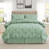 Collections Etc Classic 4-Piece Spring Pintuck Comforter Set - 2 of 3