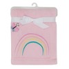 Bedtime Originals Fleece Baby Blanket - Pink - 4 of 4