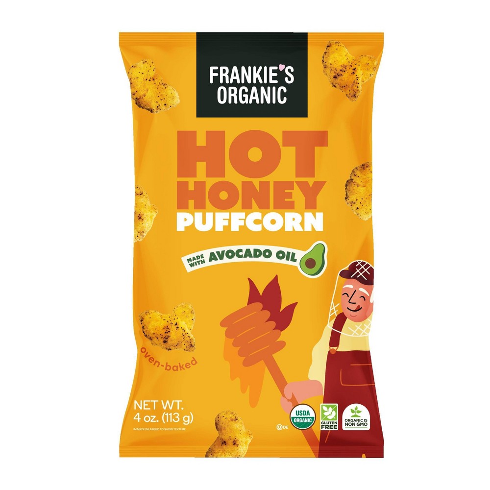 Frankie's Organic Avocado Oil & Hot Honey Puffcorn - 4oz