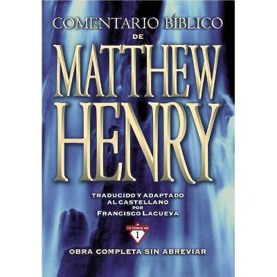 Comentario Bíblico Matthew Henry - (Hardcover)