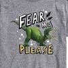 Men's - Disney - Rex Fear Me Please Short Sleeve Graphic T-Shirt - 2 of 4