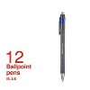 MyOfficeInnovations Postscript Retractable Ballpoint Pens Medium Point Blue Dozen(18263) 808007 - 2 of 4
