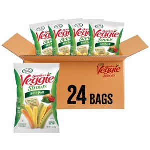 Sensible Portions Garden Veggie Snacks, Sea Salt - 1 Oz Bag (Pack of 24) - 1 of 4