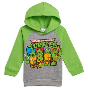 Teenage Mutant Ninja Turtles Donatello Leonardo Michelangelo Raphael Fleece Pullover Hoodie Toddler to Big Kid