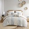 Gracie Mills Modesto Printed Cotton Comforter Set with Chenille - 2 of 4