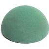 Bright Creations 2 Piece Round Foam Half Balls for Flowers Crafts, Green, 4" - 4 of 4