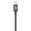 XYST™ Charge and Sync USB to Lightning® Braided Cable, 10 Ft. - image 3 of 4