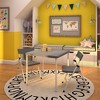 Cosco 3pc Kids' Activity Set with Folding Chairs Gray/White - 2 of 4