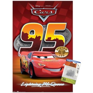 Trends International Disney Pixar Cars - Lightning Unframed Wall Poster Prints - 1 of 4