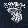Xavier University Basketball Hoop Adult T-Shirt Navy - 2 of 4
