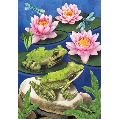 Briarwood Lane Garden Flag 12x18 For Outdoor Frog Pond Summer For Summer Garden Flag Flags For Outside