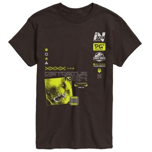 Men's - Jurassic World: Rebirth - Distortus Rex Short Sleeve Graphic T-Shirt - 1 of 3