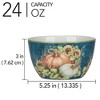 Certified International Set of 4 24oz Autumn Breeze Ice Cream Bowls - 3 of 4