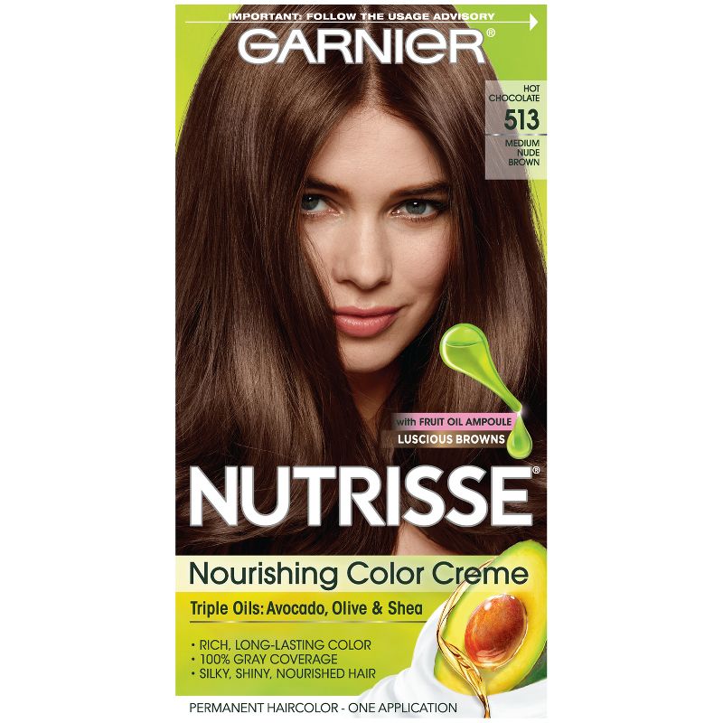 Garnier Nutrisse Nourishing Permanent Hair Color Creme, 1 of 10