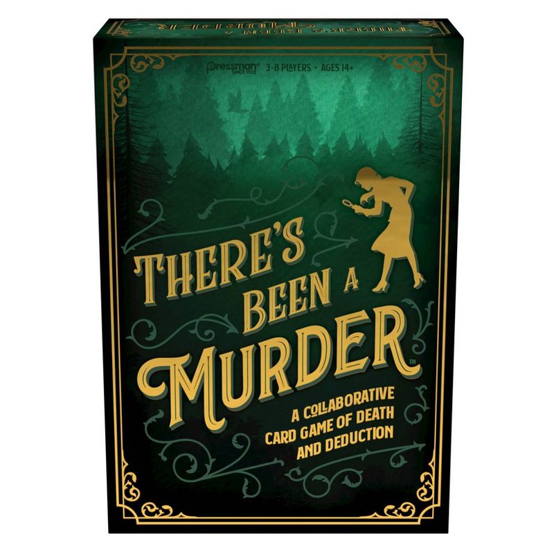 Pressman There&#39;s Been A Murder Card Game, 1 of 8