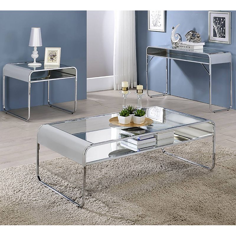 Milrix End Table with Glass Top - miBasics, 4 of 5
