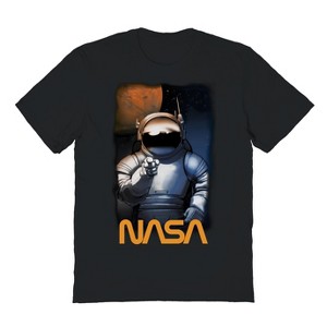 NASA Men's Astronaut 1 Short Sleeve Graphic Cotton T-Shirt - 1 of 1
