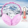 FAAYFIAN Kids Winter Knit Earmuffs, Soft Furry Ear Warmers for Boys and Girls, Cozy Cold-Weather Ear Covers for Ages 3–8 - 3 of 4