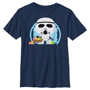 Boy's Star Wars Stormtroopers Are Ready To Hunt Eggs On Easter T-Shirt - 1 of 4