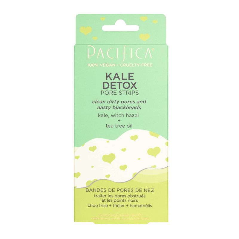Pacifica Kale Detox Nose Pore Strips - 6ct, 1 of 8