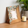 HomeRoots 5" x 7" Natural And Gray Faux Terrazzo Wood And Resin Tabletop Picture Frame - 2 of 4