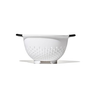 OXO Softworks Colander with Black Handles - 1 of 4