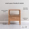 MH London Pisa 22" Mango Wood Nightstand - 3 of 4