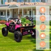 Jojoka 24V 2-Seater Ride-On UTV for Big Kids, 4 Wheels Electric Vehicles with Remote, 21" Seat, Shock Absorbers - 4 of 4