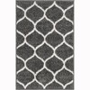 Unique Loom Trellis Frieze Rounded Trellis Indoor Woven Area Rug - 2 of 4