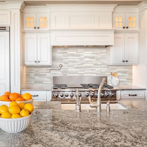 Kitchen Update with Smart Tiles Peel and Stick Backsplash