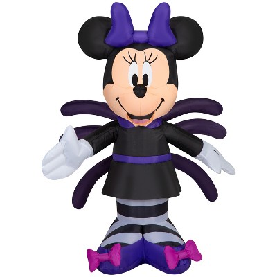 Gemmy Airblown Inflatable Monster Minnie Disney , 3.5 ft Tall, Multicolored