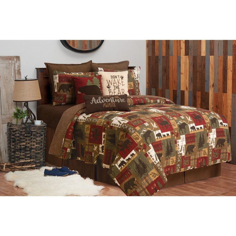 C&F Home Timber Trails Rustic Lodge Cotton Quilt Set  - Reversible and Machine Washable, 1 of 7