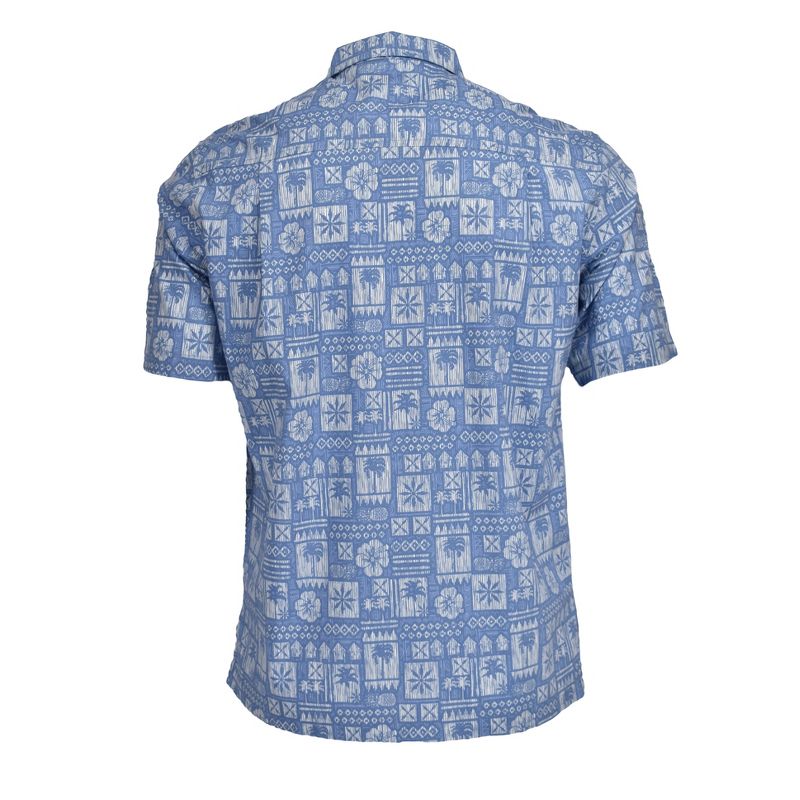 Weekender Men's Hawaiian Tropical Island Print Shirt, 3 of 4