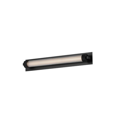 ET2 Lighting Doric 1 - Light Wall Light in  Black