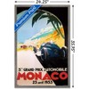 Trends International Grandprix Automobile Monaco 1933 Framed Wall Poster Prints - 3 of 4