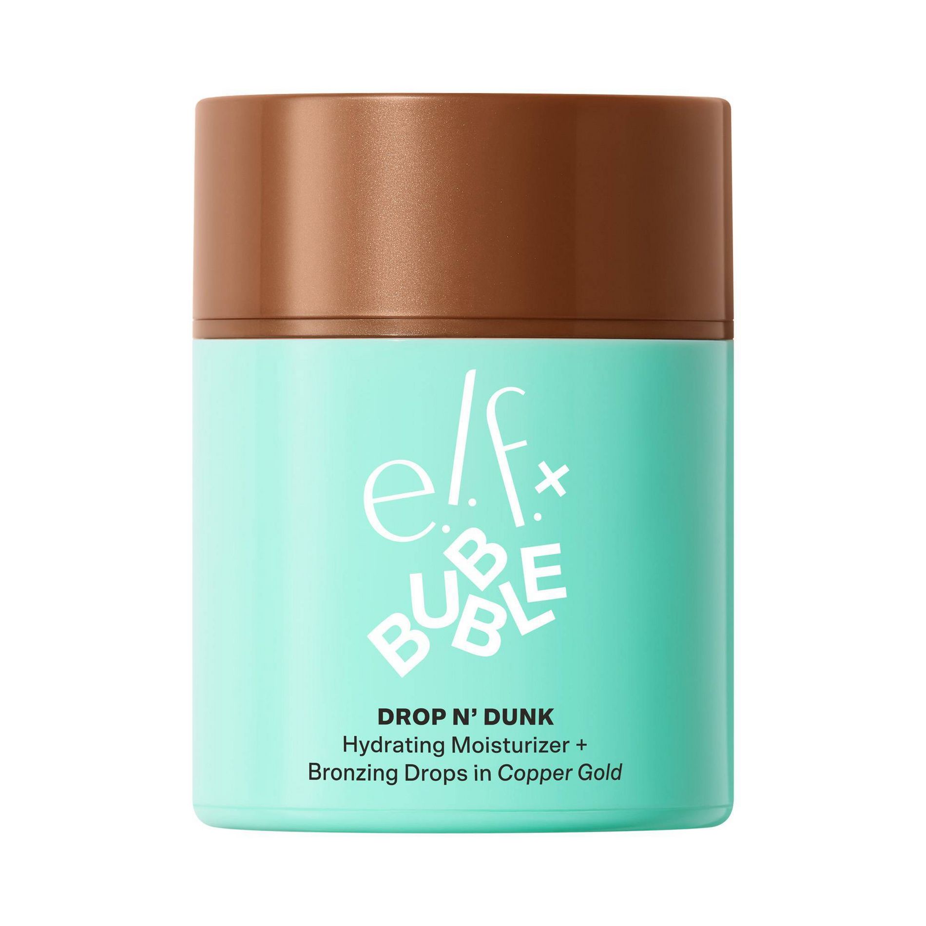 Bubble Skincare x e.l.f Drop N'Dunk Hydrating Moisturizer + Bronzing Drops - Copper Gold