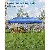 10x20 Pop Up Canopy Tent with 6 Removable Sidewalls, Heavy Duty Outdoor Canopy Tent, Adjustable Height Commercial Instant Tent Shelter - 3 of 4